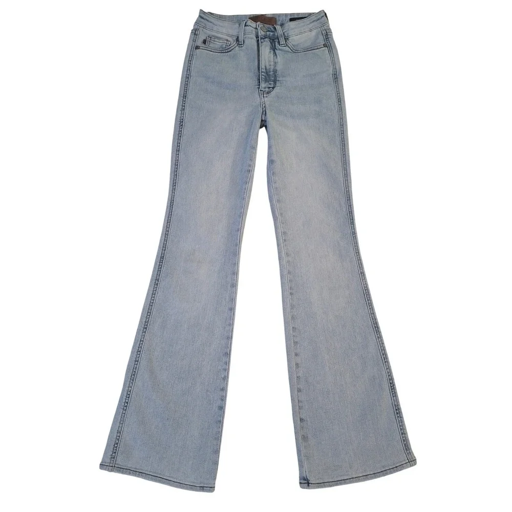 Judy Blue Bootcut Jeans Light Wash High Rise Stretch Denim JB88784 Womens 0/24S